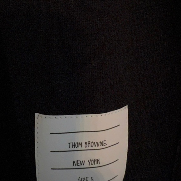 THOM BROWNE Slim-Fit
Striped Loopback Cotton-Jersey Sweatshirt - Picture 2 of 4